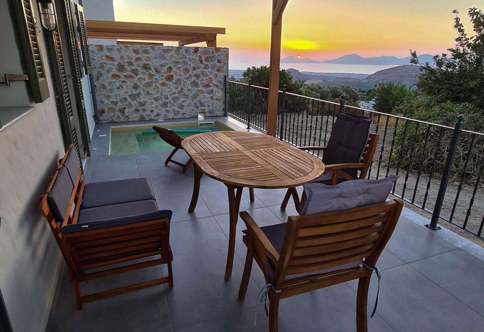 Villa Rosa - Luxury Villas With Panoramic Views Lagoudi Zia Exterior photo