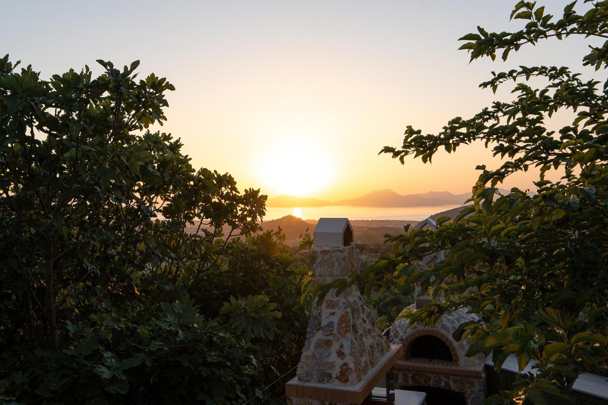 Villa Rosa - Luxury Villas With Panoramic Views Lagoudi Zia Exterior photo